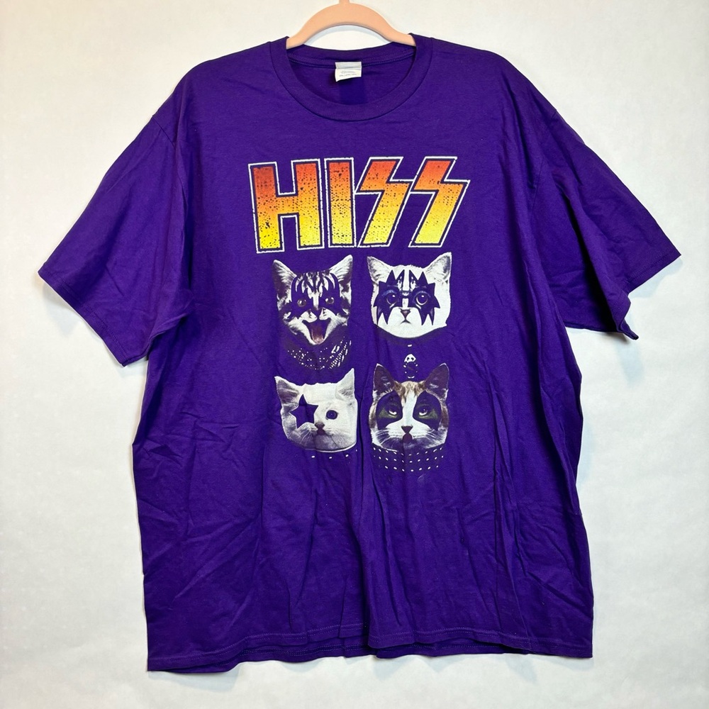 HISS Kiss Tribute T Shirt Men's 2XL Cotton Blend